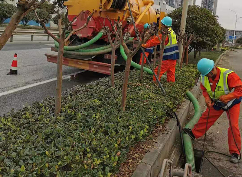 孝南市政管道清淤
